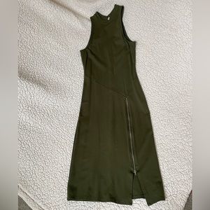 Paperdoll Mock Neck Sheath Dress